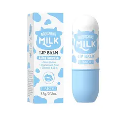 Nourishing Lip Balm with Shea Butter & Hyaluronic Acid - 3.5g Moisture - Rich Jojoba Oil Smooth Lip Care (3.5g X 1)