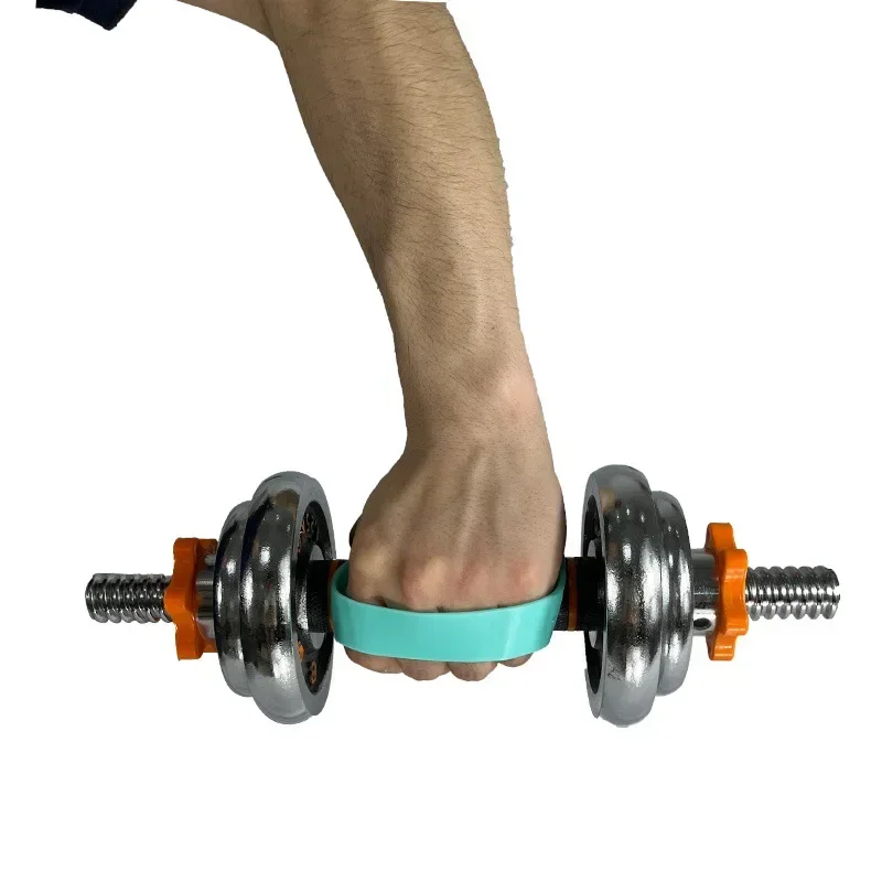 Description Picture 5 of itemWeight Lifting Grip Pads Gym Workout Gloves Silica Gel Anti-slip Fitness Grips for Men Women Dumbbell Pull-up Strength Training
