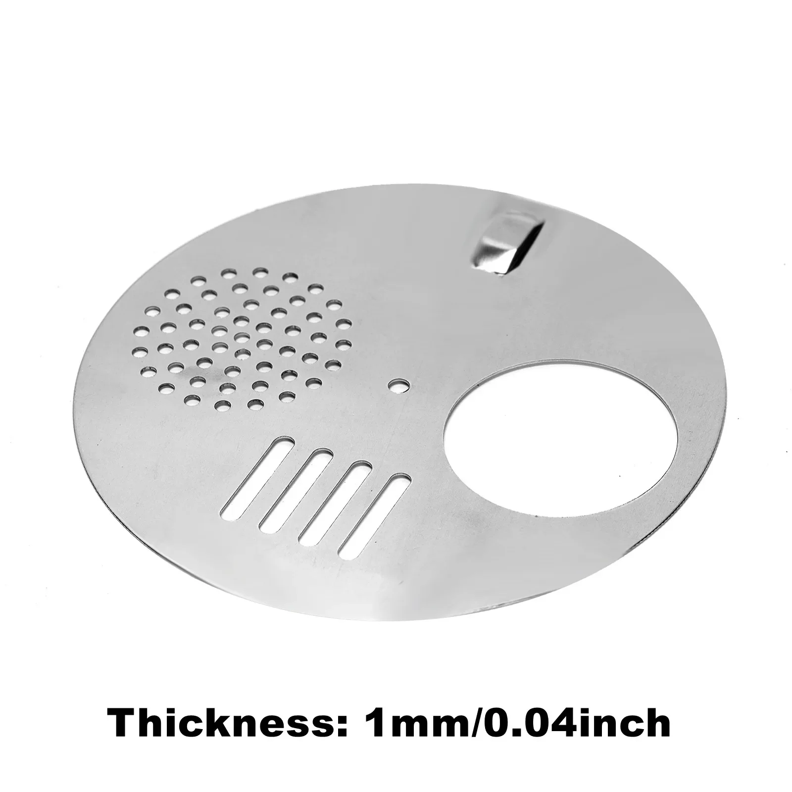 10Pcs Beehive Disc Gates Diameter:125mm/4.9inch Stainless Steel Large Size Doors for Hive to Adjust Entrance, Vent, Protect Bees