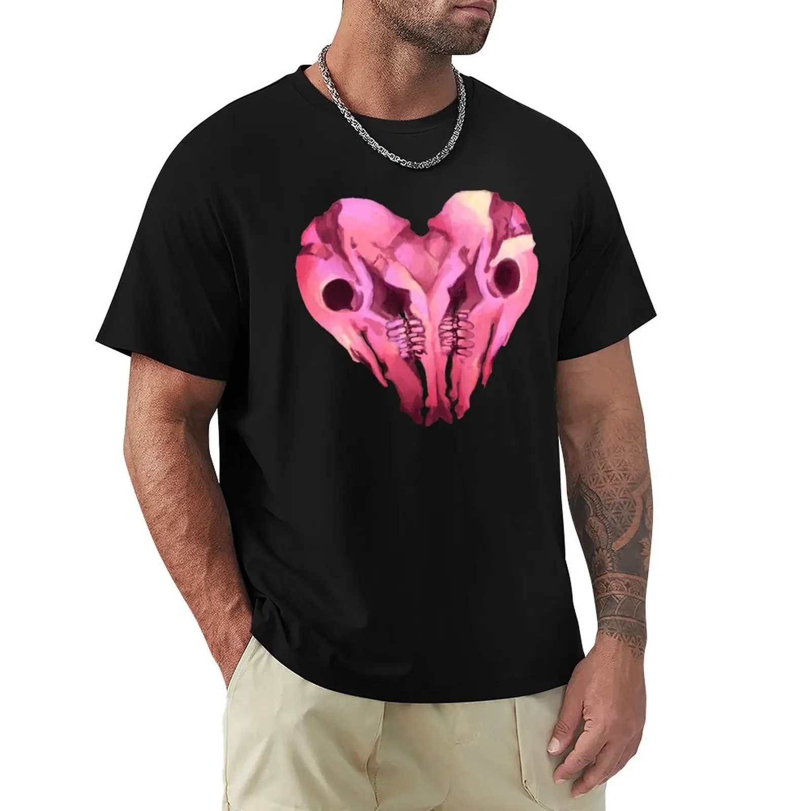 

 The Lovers  T-shirt summer tops oversizeds sweat shirts, men