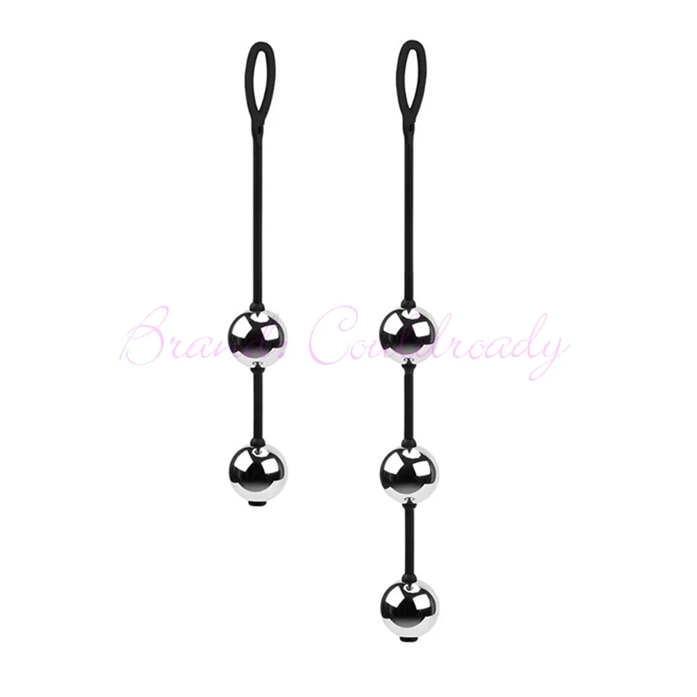 Erotic Weighted Vaginal Egg 20 25 30mm Geisha Kegel Exerciser Metal Ben Wa Ball Anal Beads Adult Sex Toys for Woman