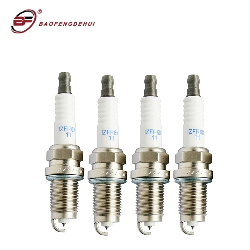 

Новая платиновая Свеча зажигания 06H905611 для VW AUDI 1,8 2,0 06H905601A 06H905621, 4 шт.