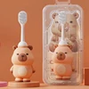 Cartoon Capybara Soft-Bristle Toothbrush For Children Baby Oral Health Care Kids Clean Tooth Teeth Clean Brush Baby Toothbrush 1