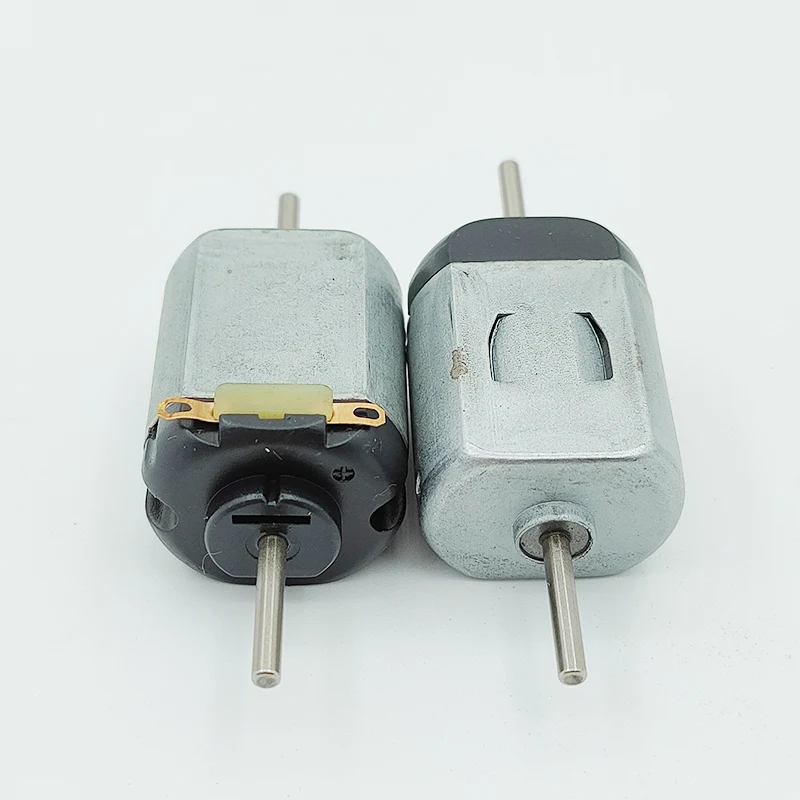 Mnii FK-130S 5-Pole Rotor Motor DC 12V-24V High Speed Dual Shaft Rail Train Car