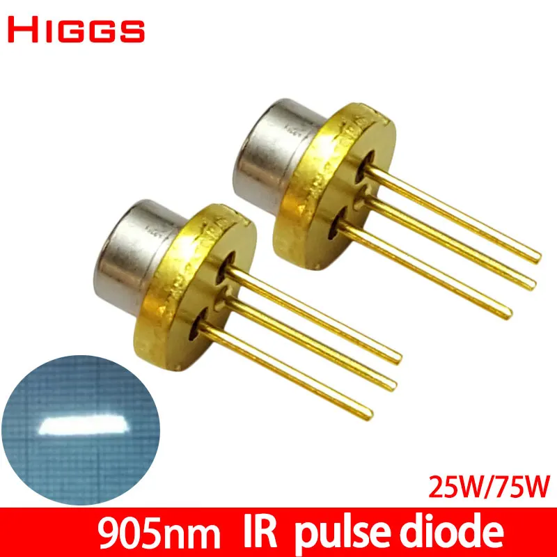 Infrared pulse laser diode 905nm 25W 75W Ranging laser head