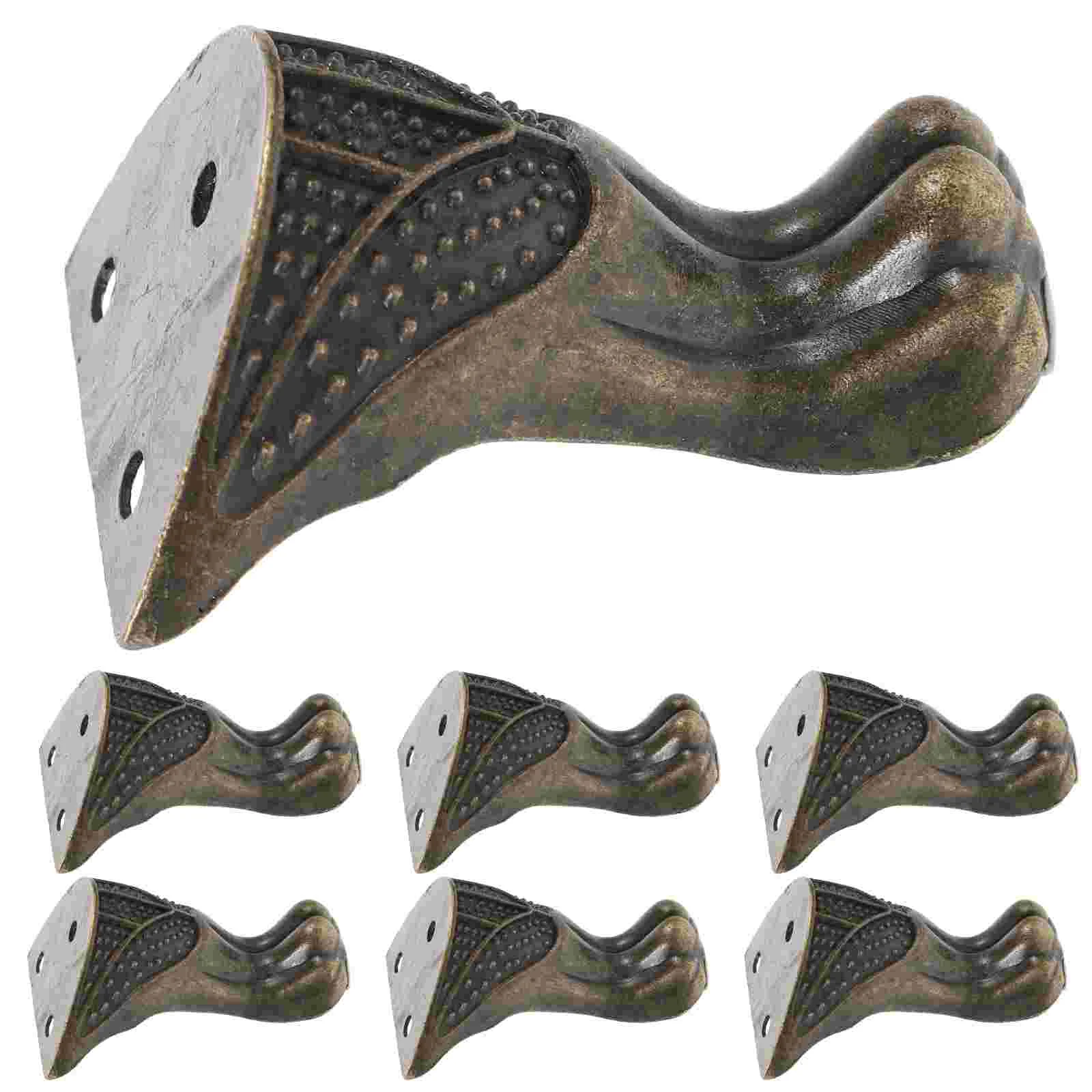 

10pcs Box Corner Protector Zinc Alloy Retro Jewelry Box Foot Corner Protector