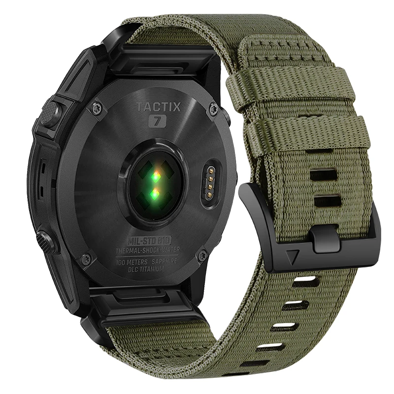 Nylon QuickFit Watchband - 26/22mm Universal Wristband Strap