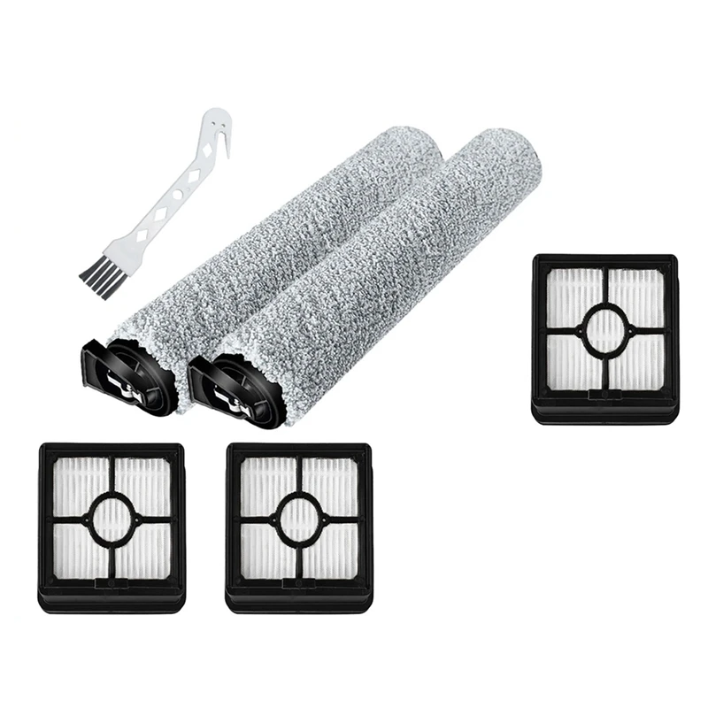 

Roller Brush Filter Replacement Accessories For Eureka FC9 Wet / Dry Cordless NEW500 Robotic Vacuum Cleaner