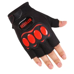 Outdoor Weight Lifting Gloves Tactics Motorcycle Half Finger Hard Knuckle Fingerless Riding Biker Protective Gear Gym Gloves