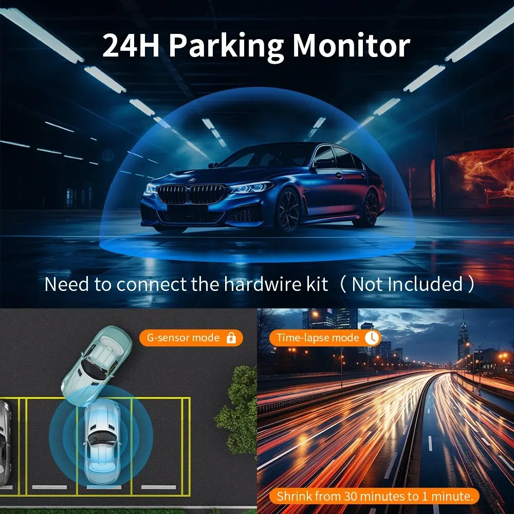 KAWA   ī޶,  IMX415, ĸ麸  , DVR  , GPS, 24 ð  ,   ķ, 4K