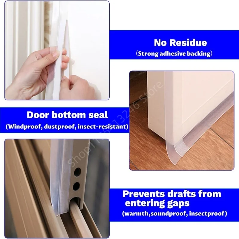 Self-Adhesive Silicone Weatherproof Seal Strip - 5M