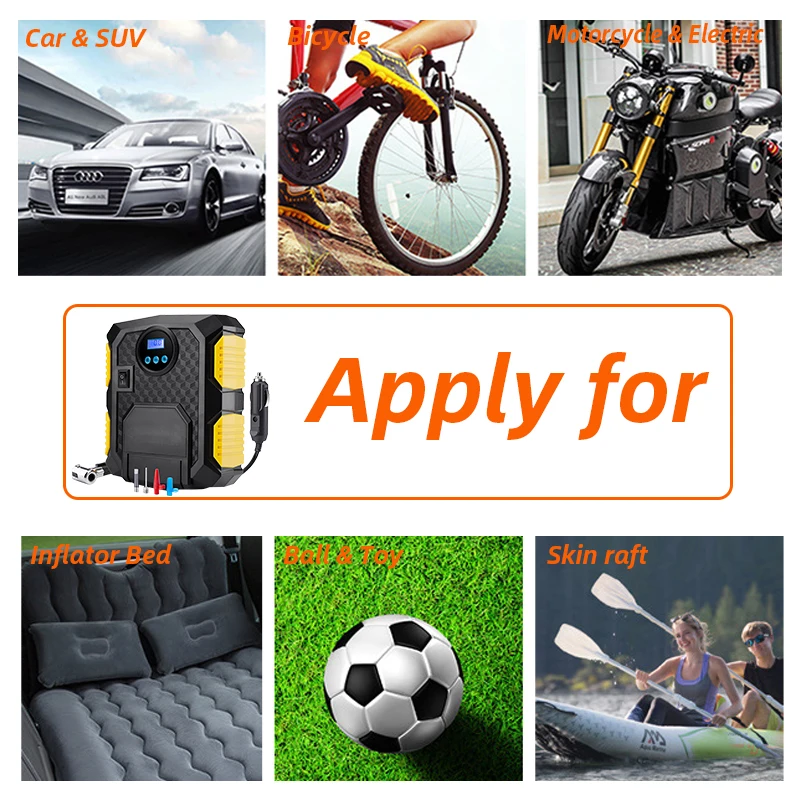  Ÿ̾ â ڵ ޴   , ڵ  ſ, 150 PSI, 12V