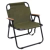 Sturdy Folding Chair with 600D Oxford Fabric, 265-287lbs Capacity, Ergonomic Backrest, Solid Iron Frame, Comfortable for 3