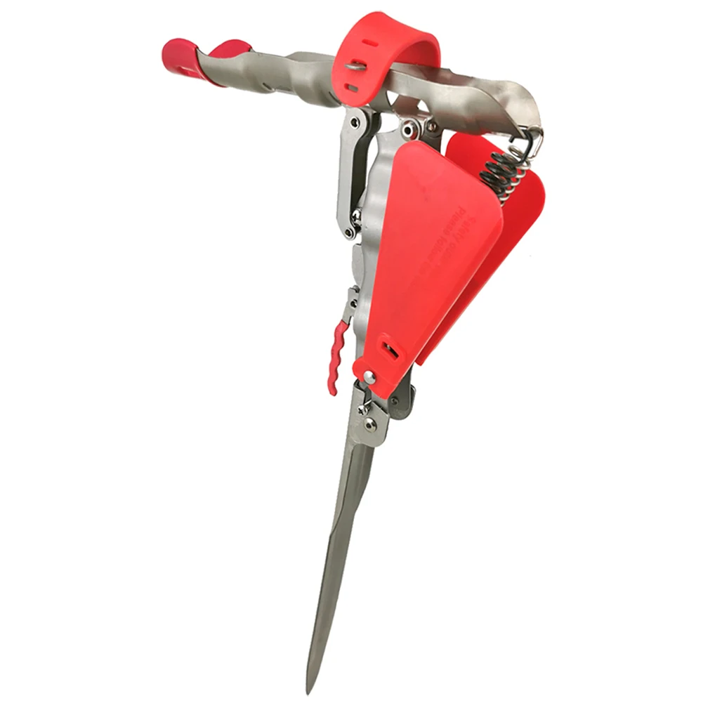 Automatic Spring Fishing Rod Holder Rack Stainless Steel Adjustable Foldable Pole Stand Bracket Fishing Tackle