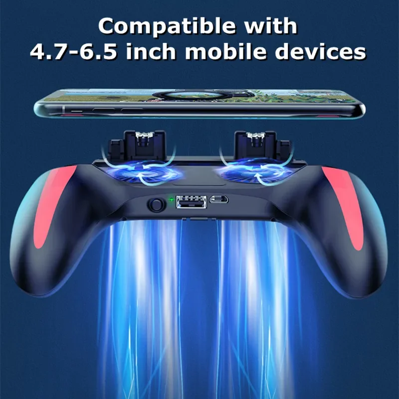 Controller da gioco mobile con ventola per android e ios_voghion.com