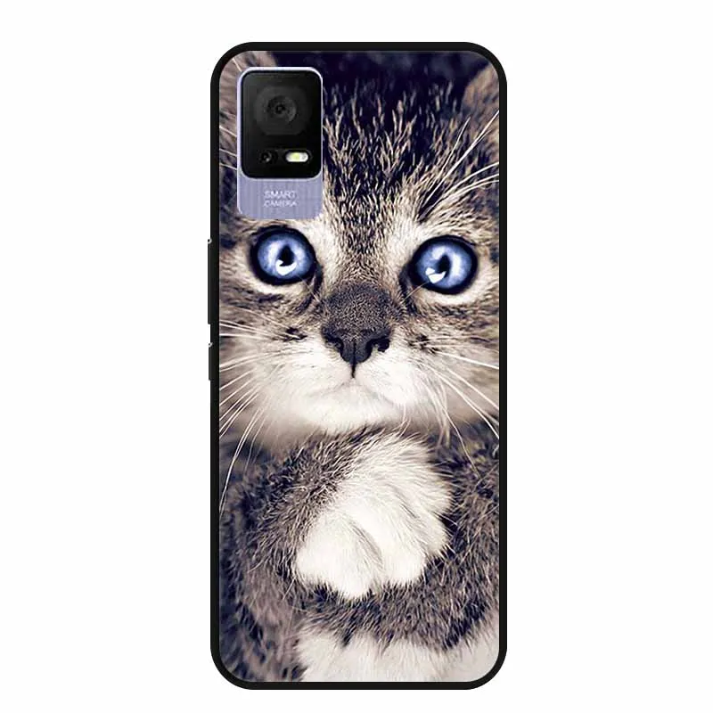 Fashionable Soft TPU Silicone Phone Cover - Stylish Painted Bumper Case