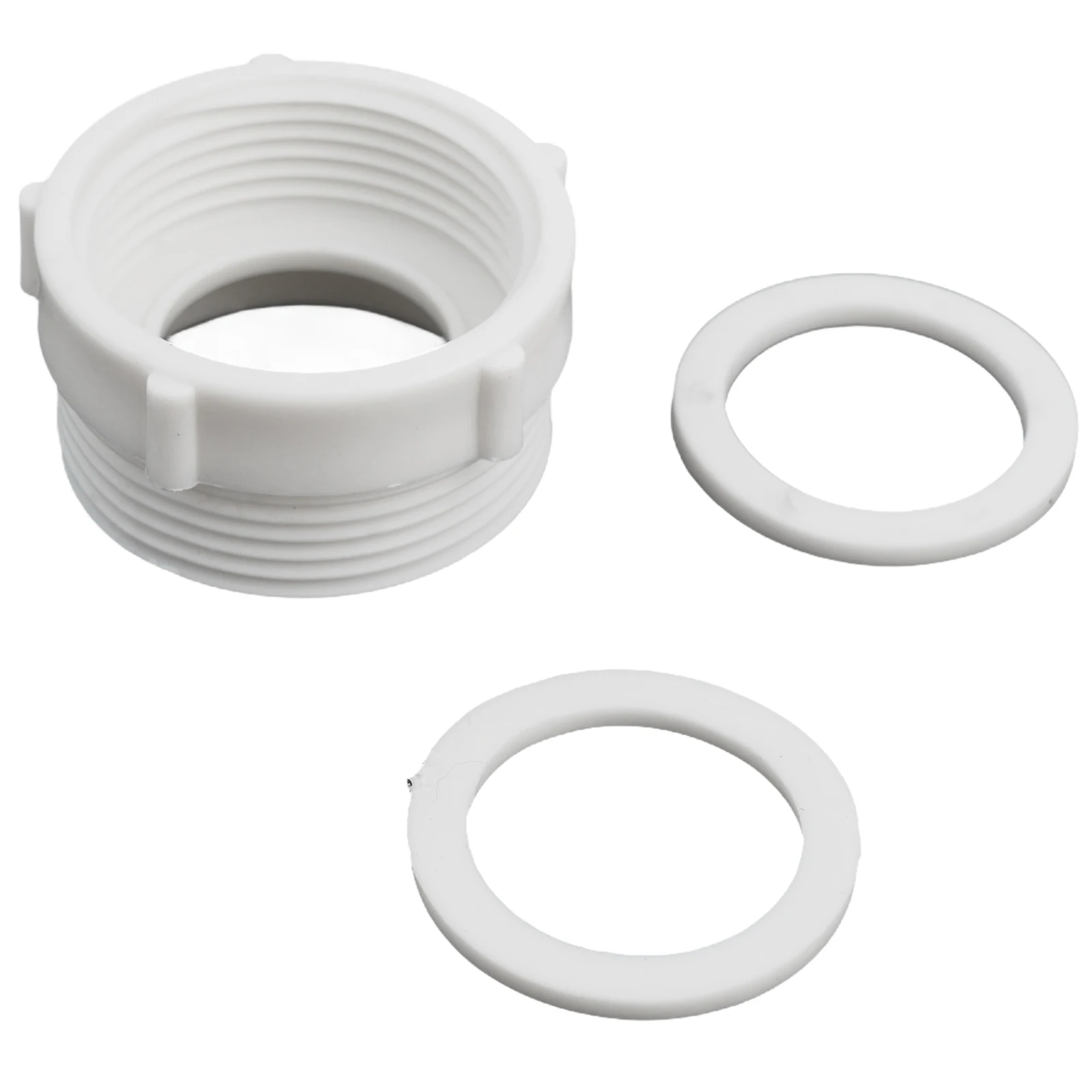 Pipe Adapter Trap Waste Extension 1-1/4" To 1-1/2" Basin Drain Adapter European Standard For Bath Shower