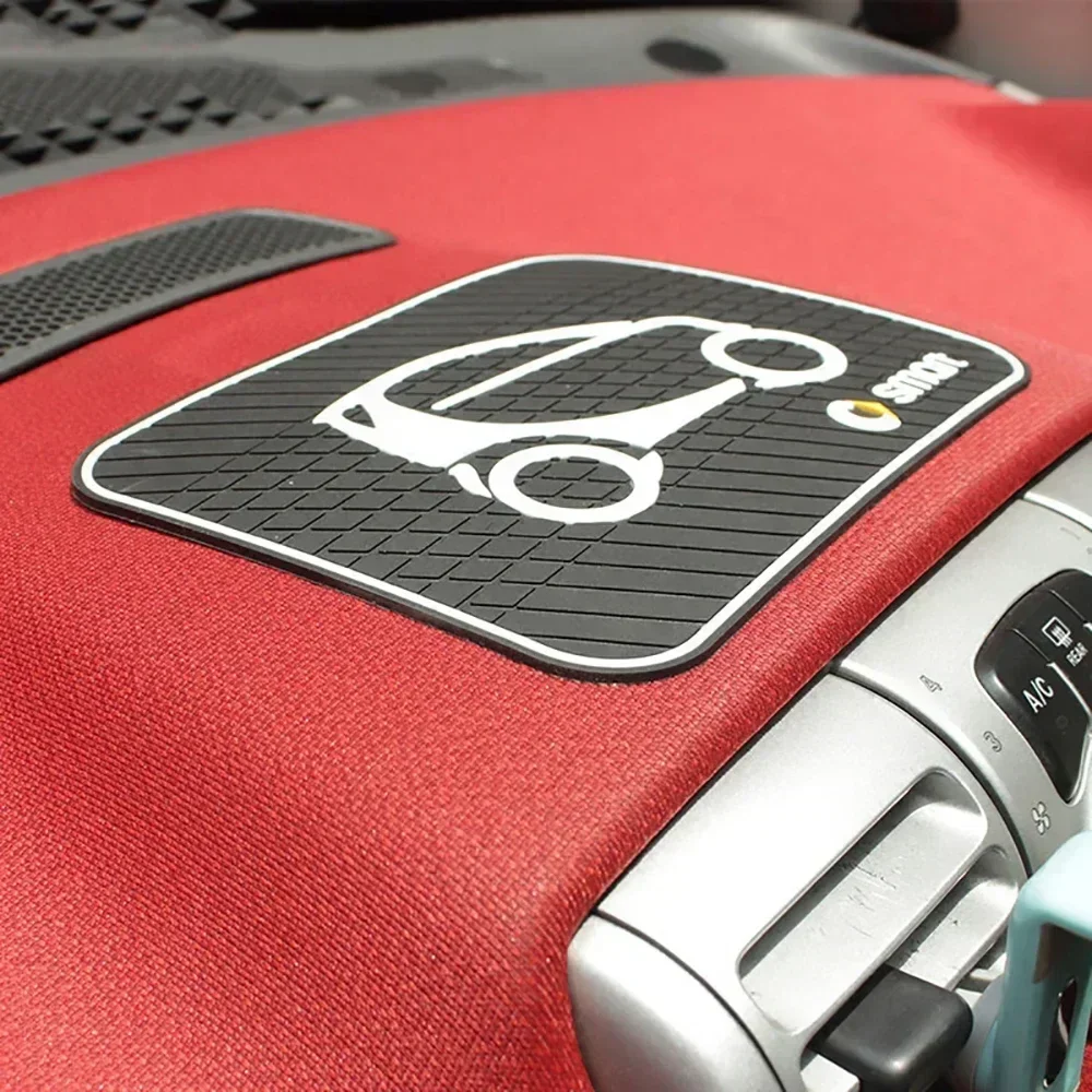 Auto interior dashboard phone fixed Silicone non-slip mat Center console Storage Pads for smart 450 451 453 forfour fortwo car dashboard mat non slip dash mat car non slip mat silicone anti skid pad silicone anti slip pad non slip mat