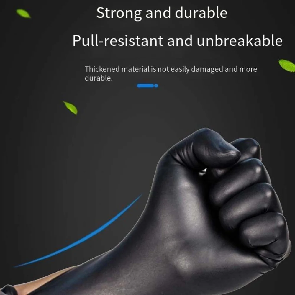 

Black Nitrile Gloves One Time 100 Latex Gloves Cleaning Tools Pink Work Gloves PVC TPE Labor Protection Gloves Gloves for Work
