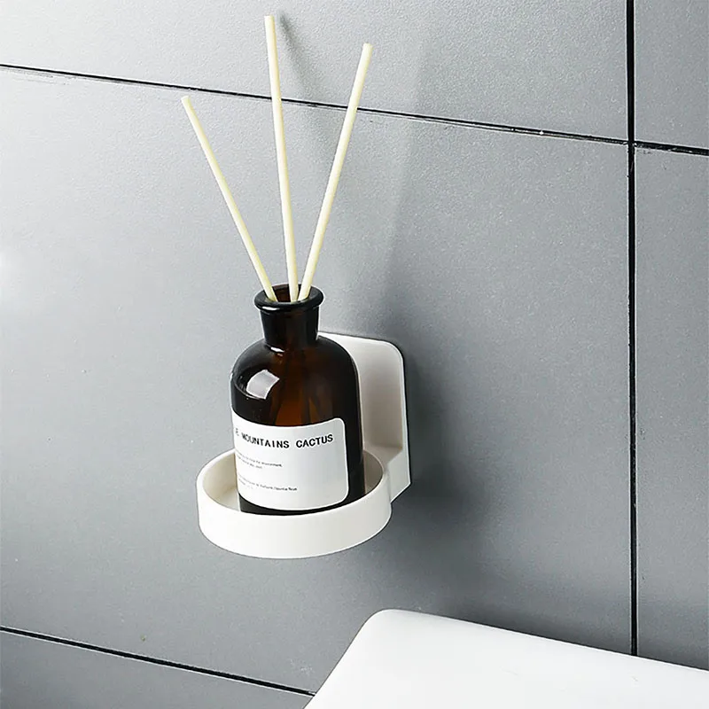 Wall mounted Self Adhesive Bottles Holder Tray for Soap Dispenser