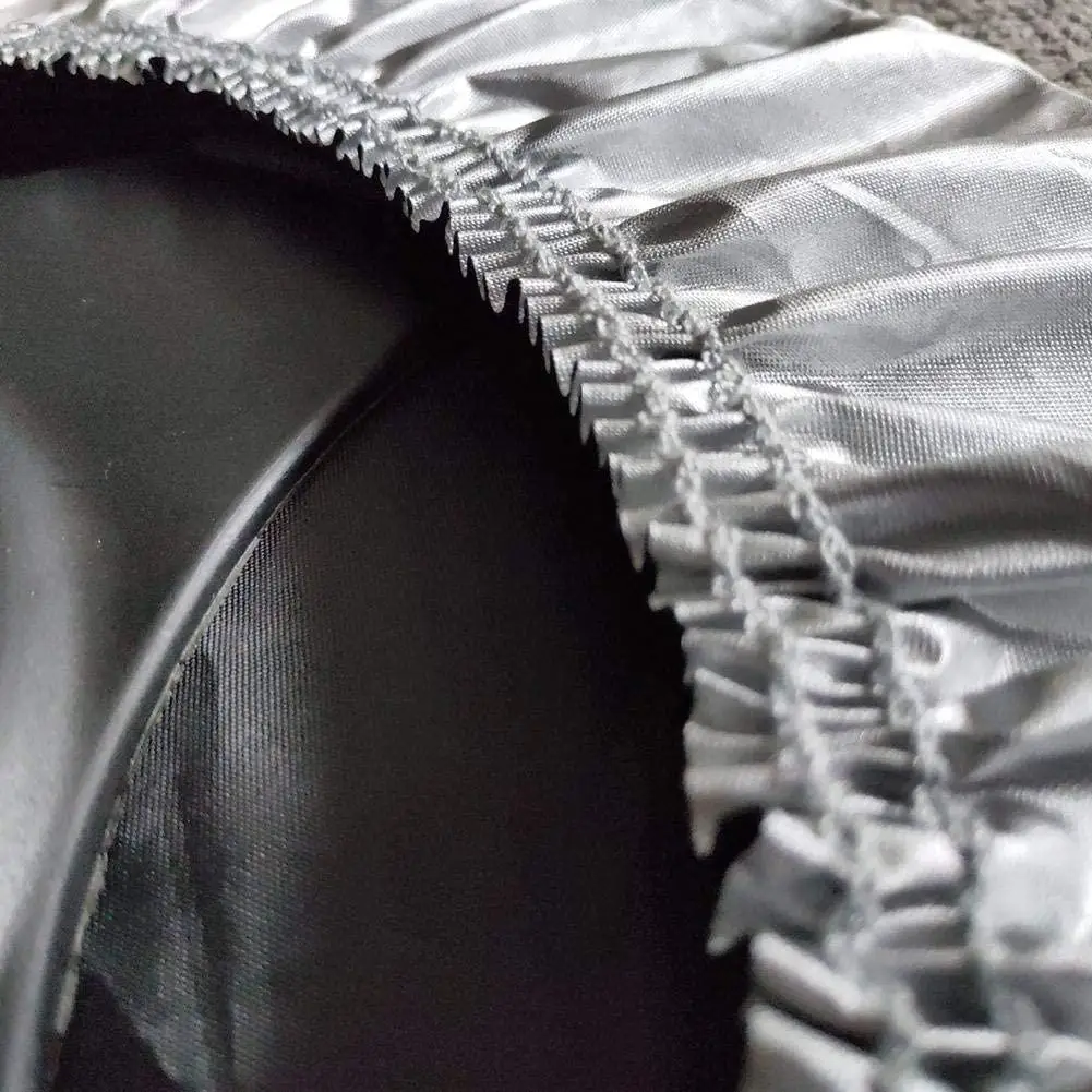Window Sunshade Auto Car Steering Wheel Side Silver Coated Cloth Cover Sunscreen Insulation