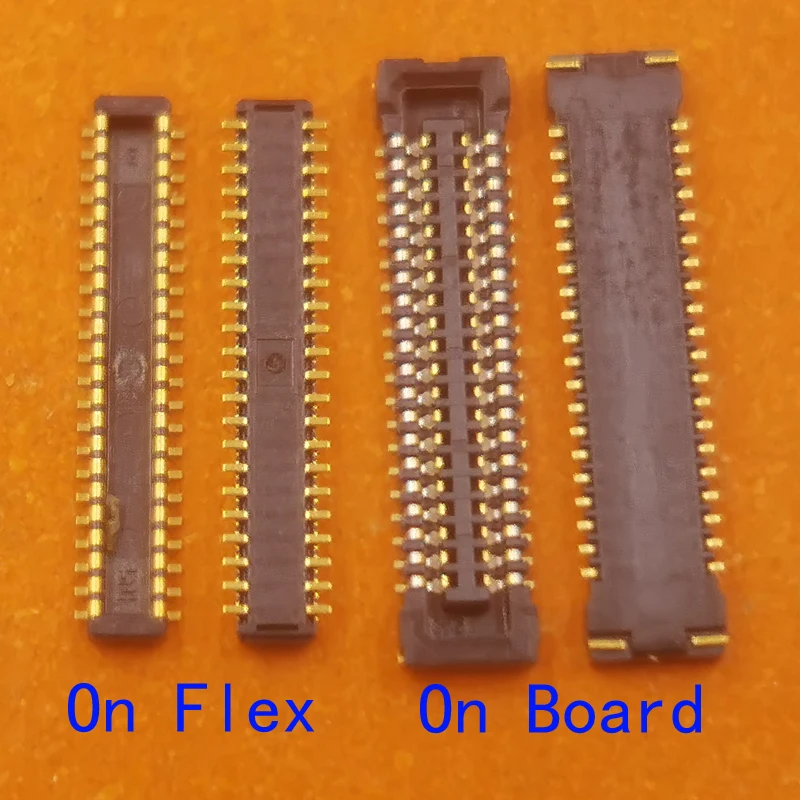 2 Pz Schermo Lcd Flex Fpc Connettore Spina Contatto Jack Board Per Nokia X6 2018 6.1 Plus Ta-1099 Ta-1103 6.1 Plus 40 Pin