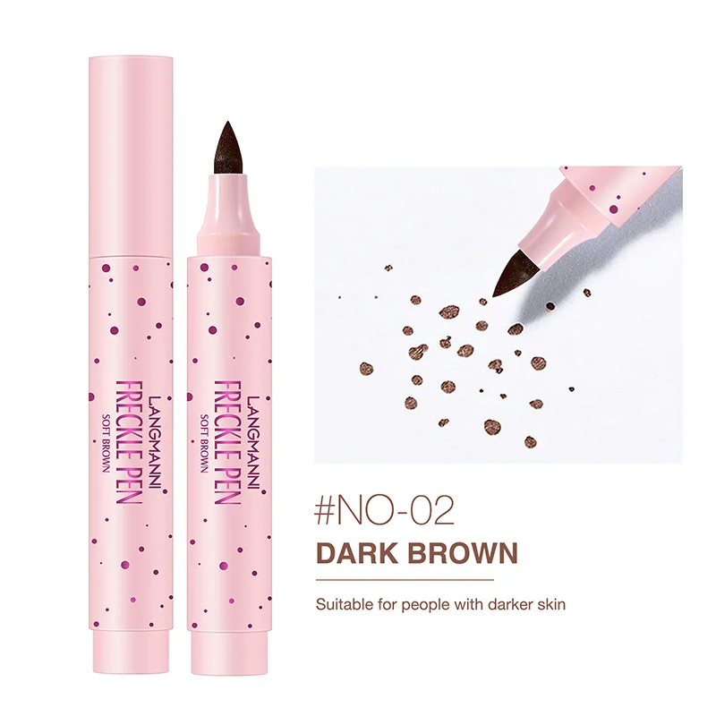 Freckles Pen Natural simulation freckle pen color waterproof easy freckle dot pen