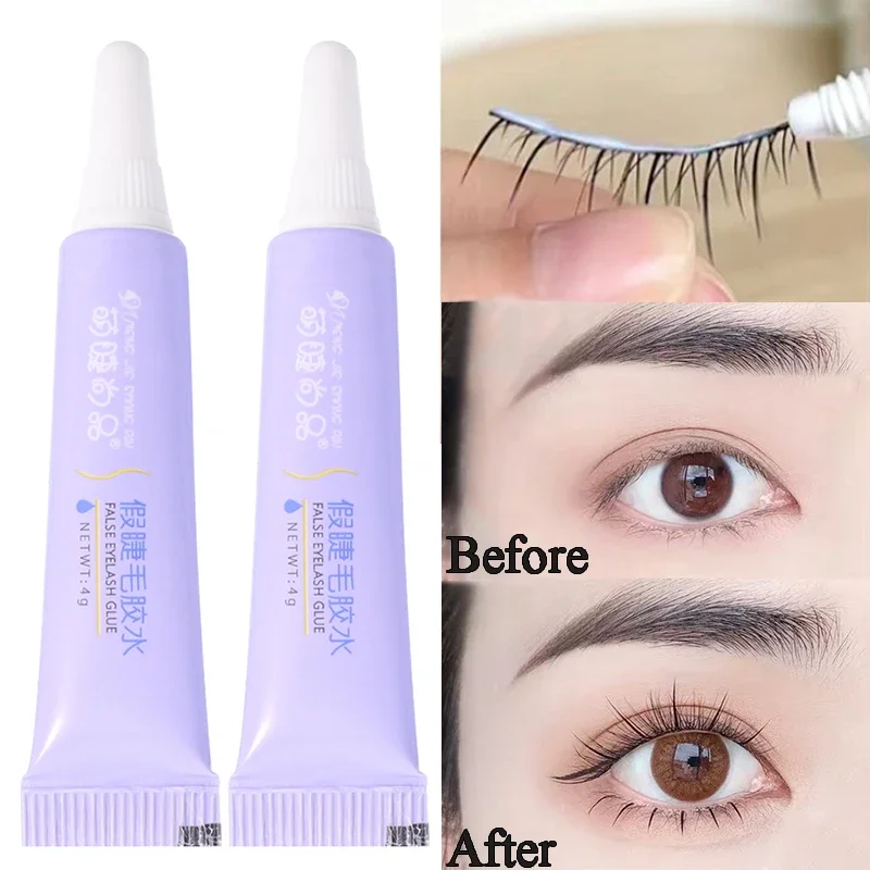 

Waterproof Quick Dry Adhesive False Lash Glue Transparent White Non-irritating Strong Fake Eyelash Extension Glues Cosmetic Tool