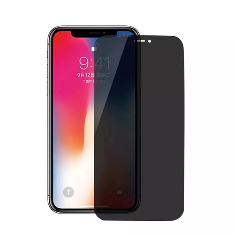 Full Screen Privacy Tempered Glass Anti-spy Film for IPhone 11 13 Pro Max 12 Mini ProMax X XS XR 6S 7 8 Plus SE Screen Protector