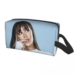 Cute Beauty Aitana Travel Toiletry Bag Women Spanish Singer Cosmetic Makeup Organizer Beauty Storage Dopp Kit