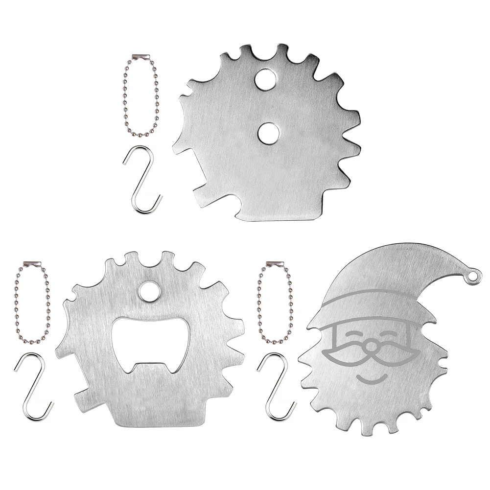 BBQ Grill Scraper Stainless Steel Grills Grate Cleaner Grill Cleaning Scraper Scrubber Tool Camping Accessories