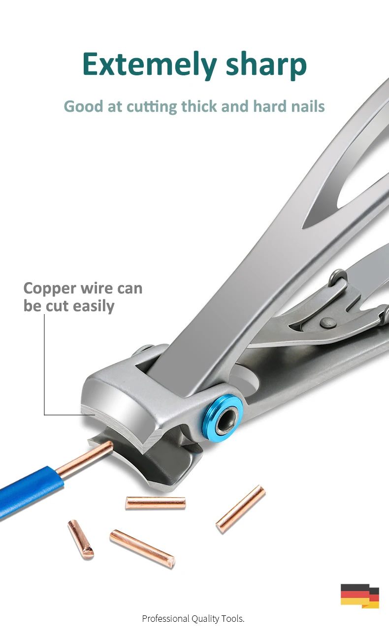 Large Opening Nail Clippers - Manicure & Pedicure Tool