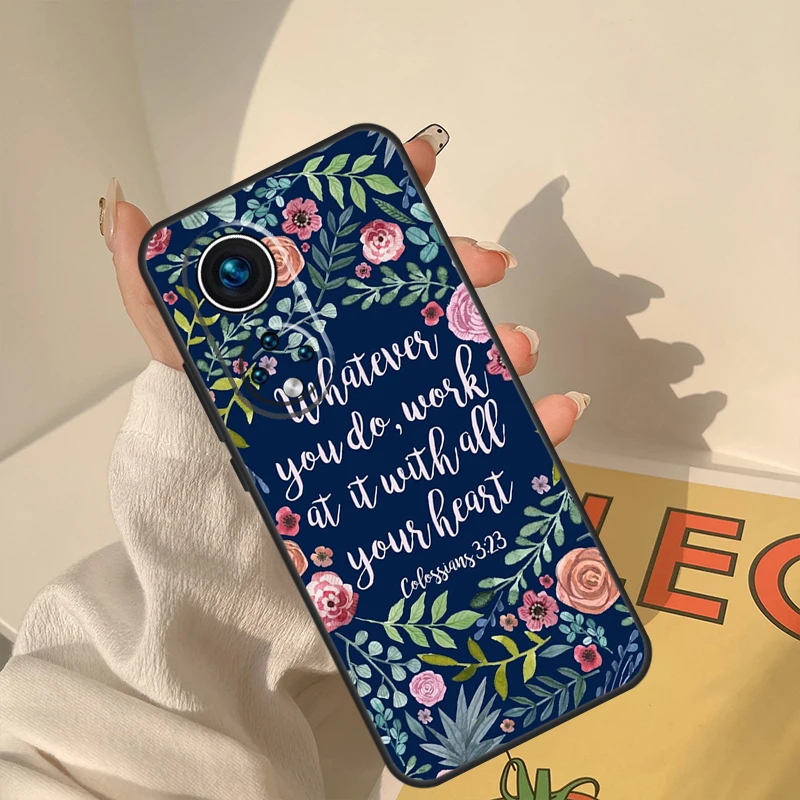Inspirational Jesus Bible Christian Religious Phone Case