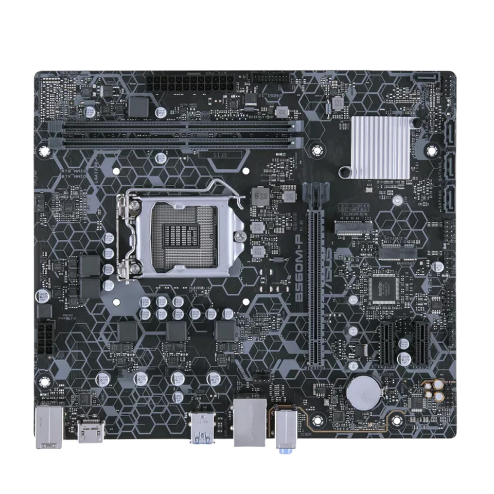 ASUS B560M-P マザーボード B560 マザーボード LGA1200 CPU対応 i9