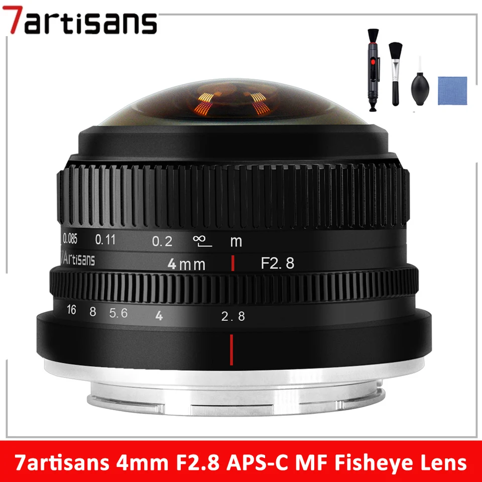 【美品】 7 Artisans 4mm F2.8 7Artisans Unveils the 4mm f/2.8 Circular Fisheye Lens for
