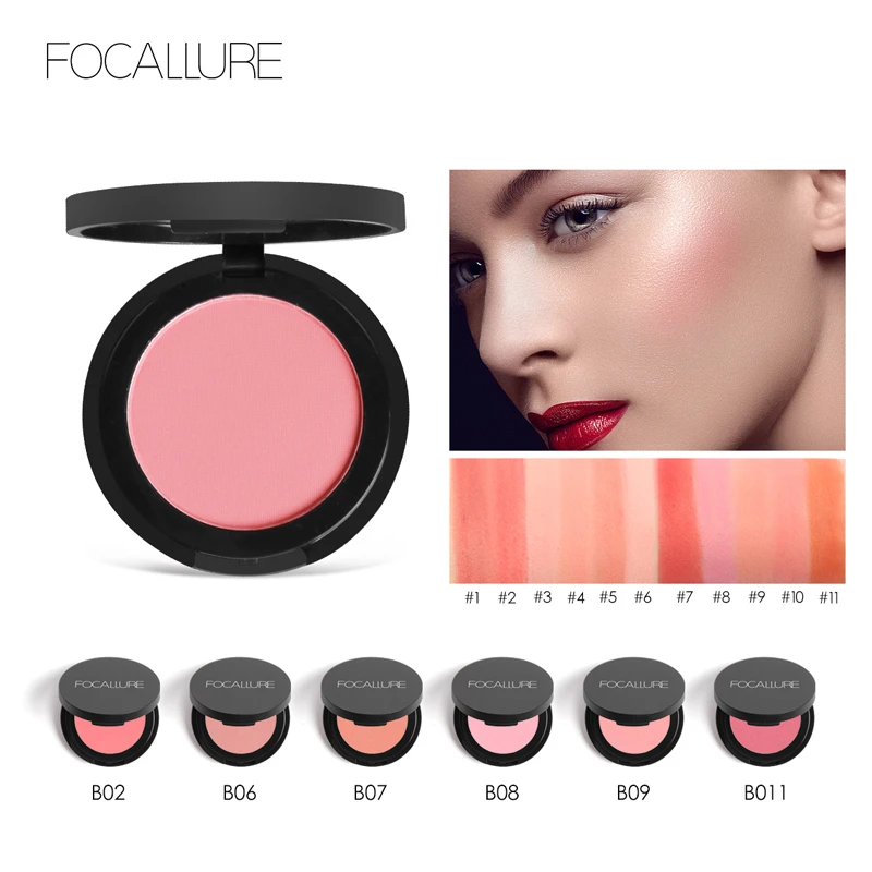 16 Color Blush Palette Makeup Nude Matte Blusher Bronzer Powder Palette Shimmer Face Blusher Makeup Cosmetics powder blusher blush powder blush plate facial blusher