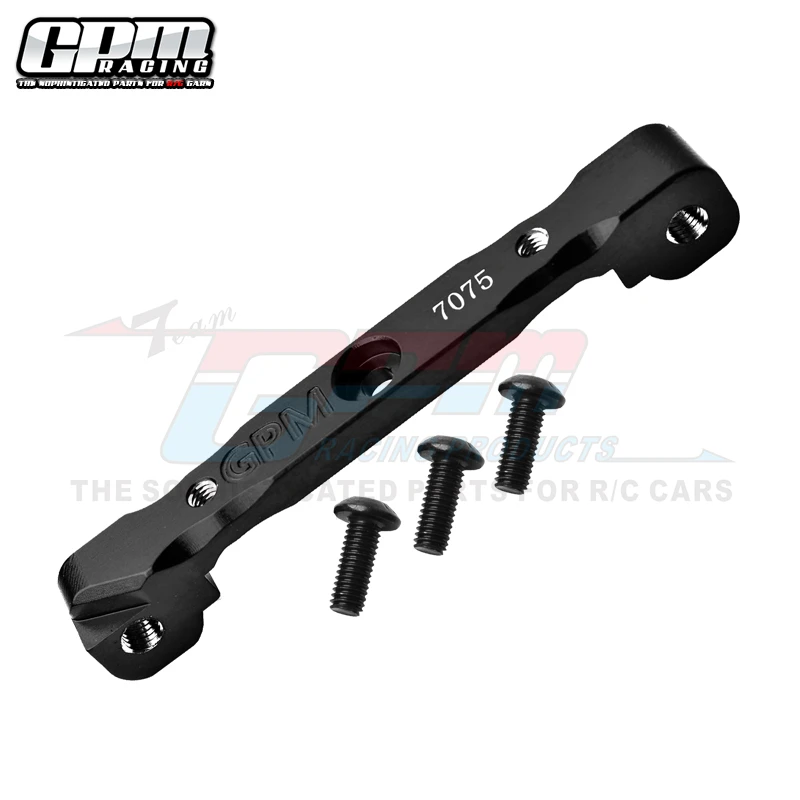 Bras supérieur avant en aluminium 7075 pour ARRMA KRATON 6S, pièce RC haute résistance, posé sur un établi.