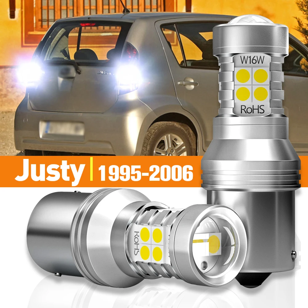 

2pcs LED Reverse Light For Subaru Justy 1995-2006 1996 1997 1998 1999 2000 2001 2002 2003 2004 2005 Accessories Canbus Lamp