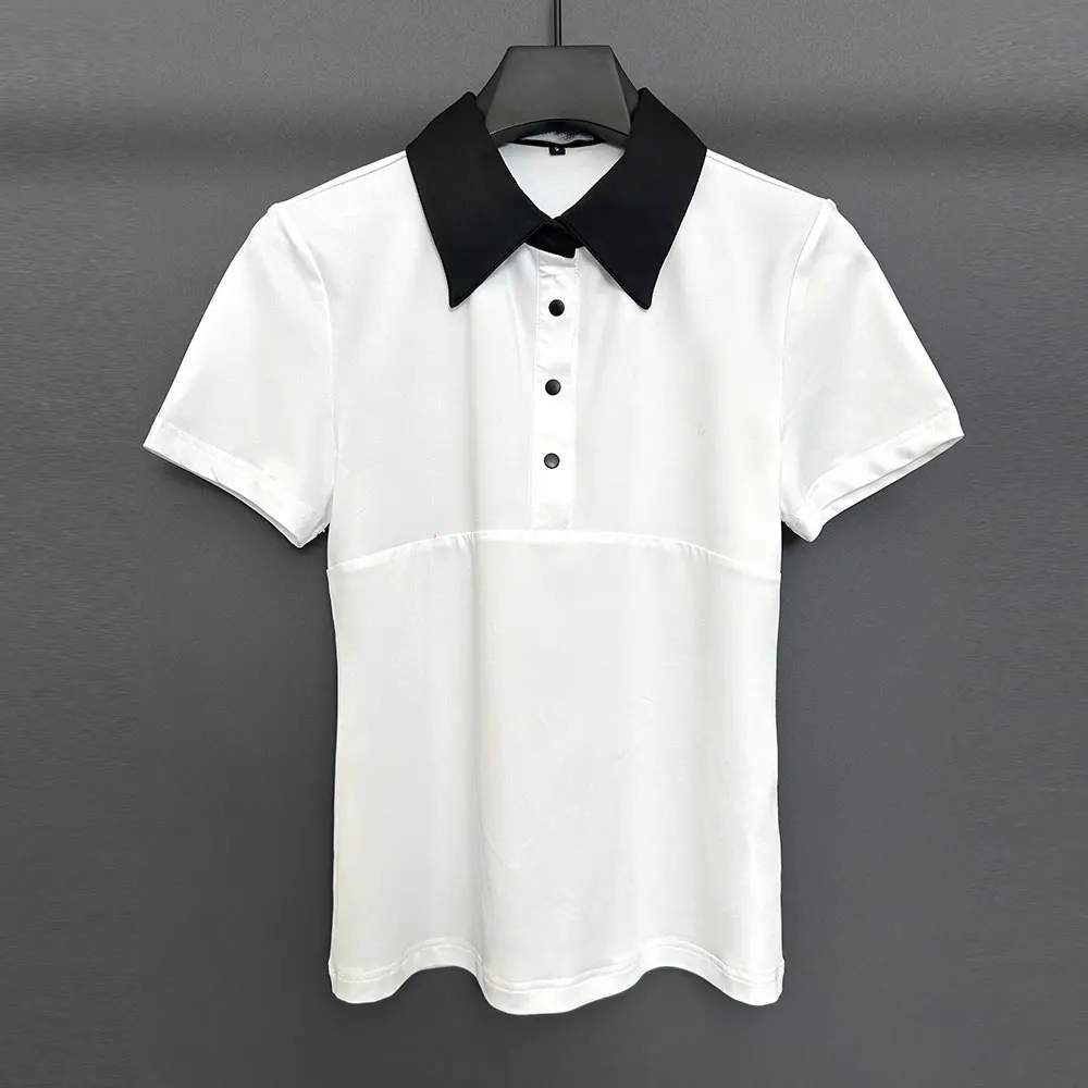 New Golf Women's Shirt Summer Women's Golf T-shirt, Comfortable, Breathable, Fashionable,