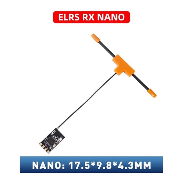 JSES-For JUMPER ELRS 2.4Ghz RX Nano 16CH Receiver ELRS 2.4 RX Module For FPV Racing Drone 1