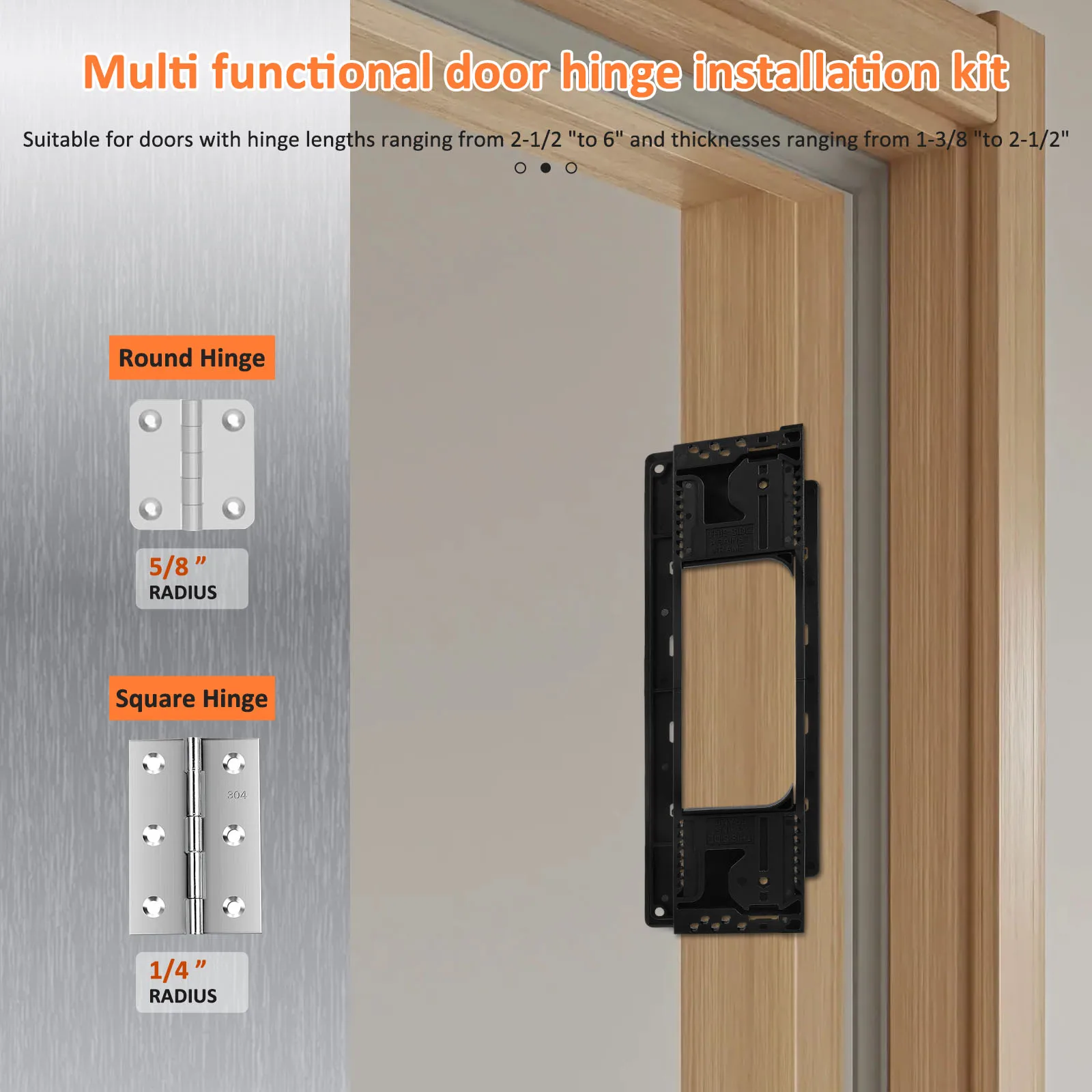 Door Hinge Installation Door Hinge Template Router Jig Precise Mounting Template Mounting Locator