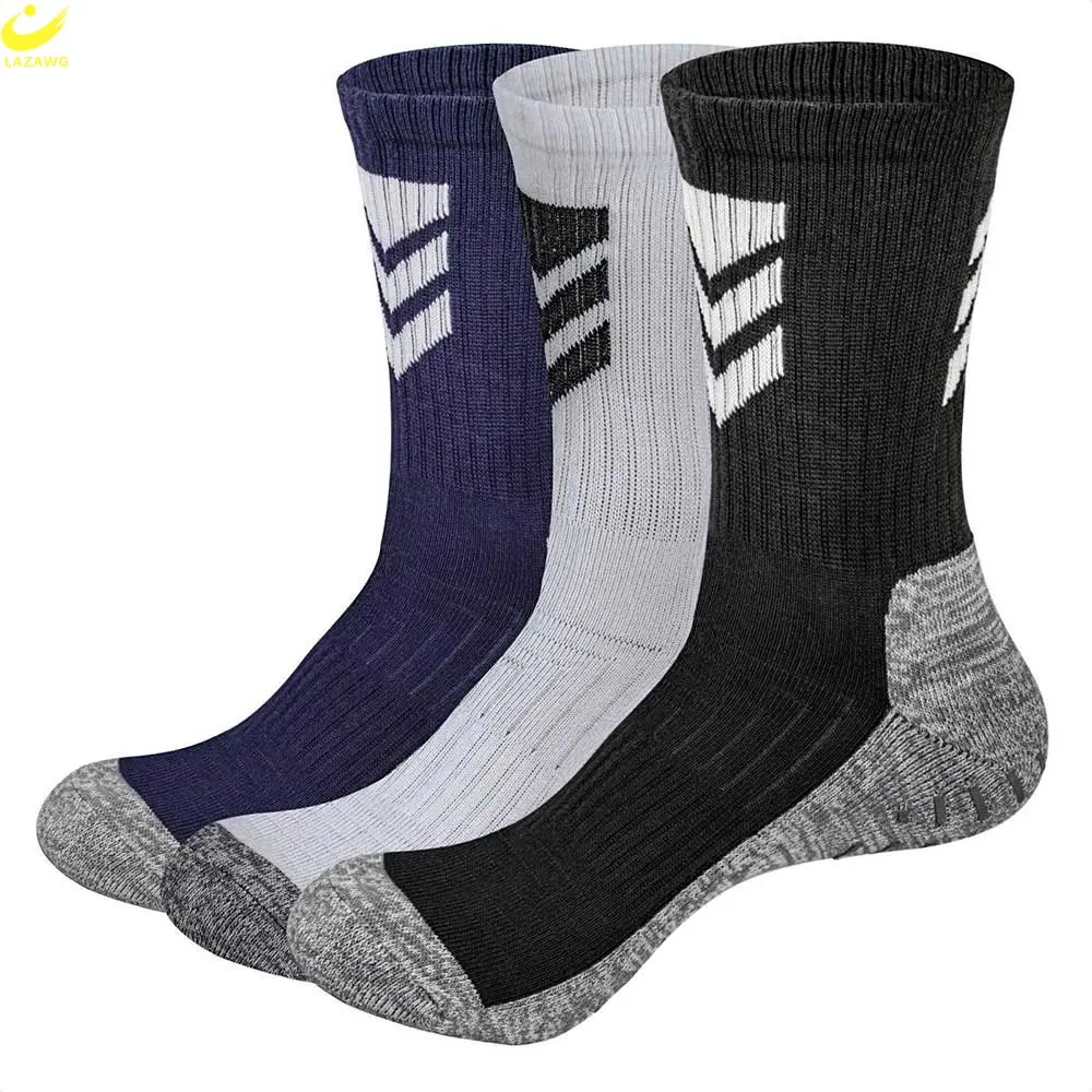 LAZAWG Running Sport Football Socks Sport Custom Socks Sport Running Skiing Sports Socks Men Fits All Non Slip Basketball Sock