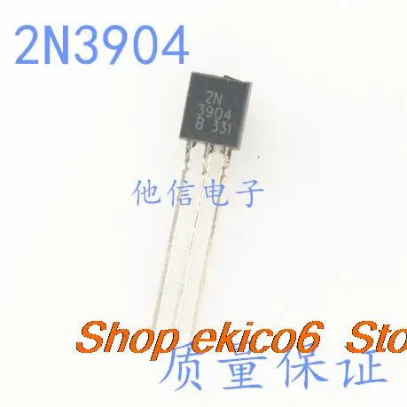 

20pieces Original stock 2N3904 0.2A/40V NPN TO-92