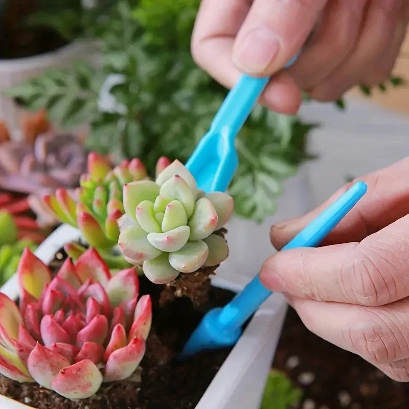 Mini Garden Tools 4pcs/set Plastic Durable Bucket Shovel Potted Cultivation Cylinder MeatPlant Soil Shovel