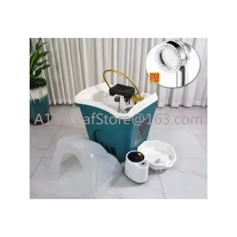 Mobile Shampoo Basin Beauty Salon Ear Cleaning Hair Care Center Health Water Circulation Head Treatment Fumigation Spa Machine 2