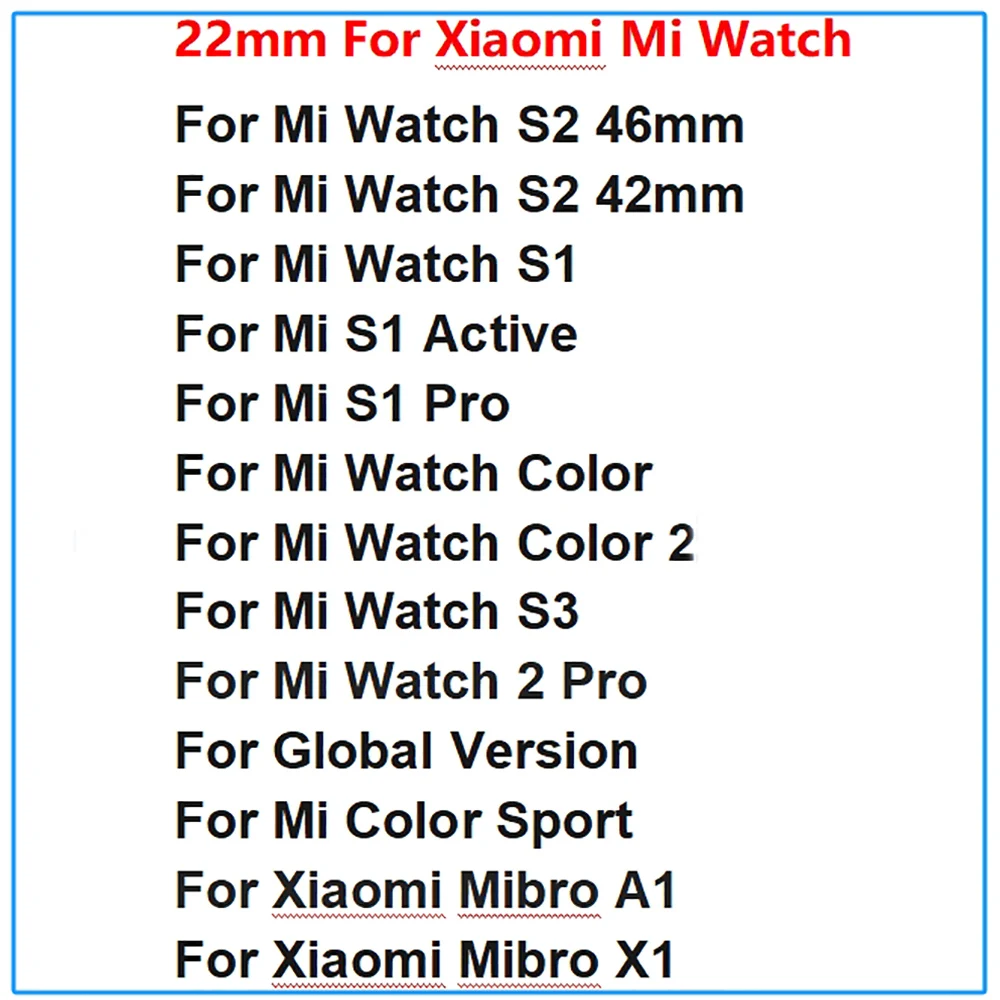 Versatile Silicone Strap - Color 2, Compatible with Multiple Xiaomi Watches - Replacement Wristband Bracelet