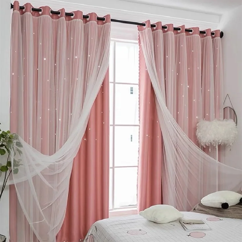 L.Z.E Tende bianche con motivo argentato, trasparenti, effetto lino, per soggiorno, camera da letto, cameretta dei bambini, set da 2 (altezza 175 x 140 cm, bianco argento