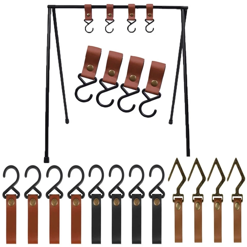 Storage Rack Shelf Hooks Keychain Outdoor Camping Tool Key Chain