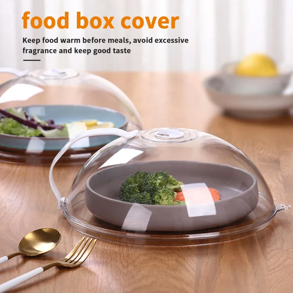 Microwave Oven Cover Splash Oil-proof Fresh-keeping High Temperature Resistant Plastic