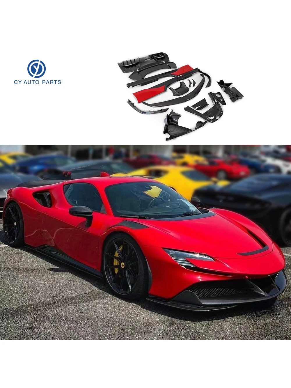 新品 フェラーリ ボディカバー 458 488 F8 296 その他 | filmekimi